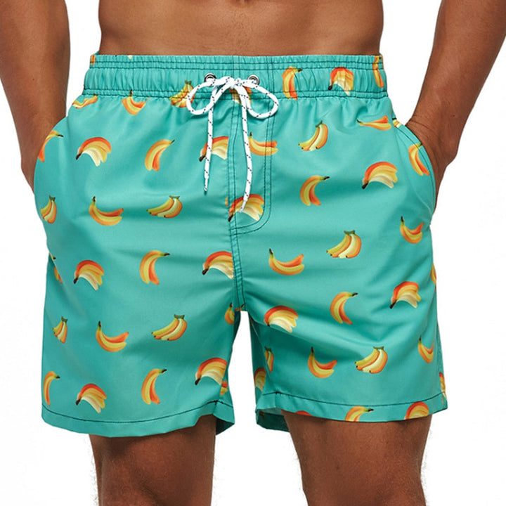 Breathable pool shorts for men, ensuring comfort during hot summer weather.