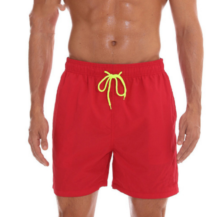 Premium men's swim trunks, quick-dry, comfortable, and stylish for summer adventures.