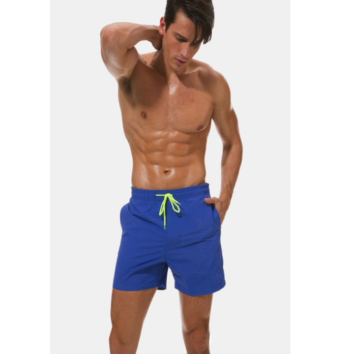 Comfortable men's bathing suits with adjustable waist for ultimate summer wear.