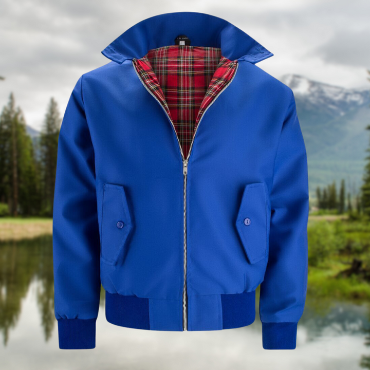The ultimate wardrobe essential: a men's classic Harrington jacket