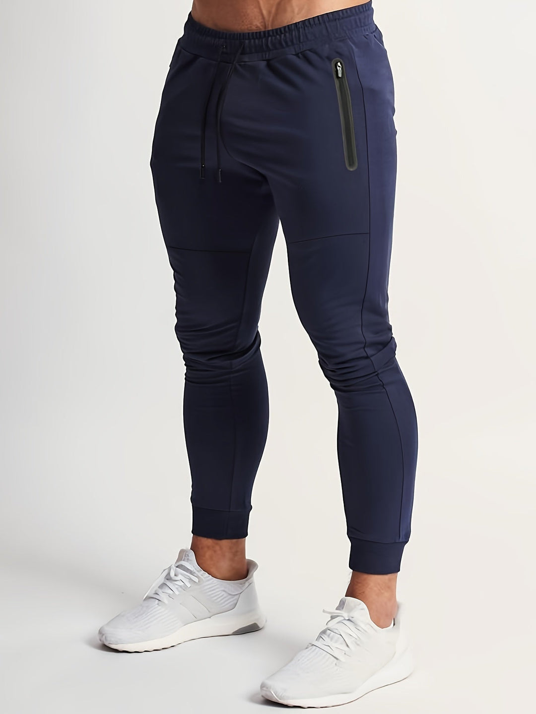 Stylish men's athleisure joggers with a modern, slim silhouette.