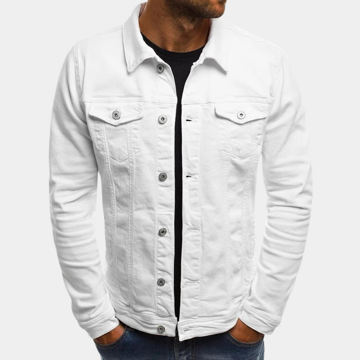 New arrival: Men's stylish button-down long sleeve shirt in classic design.
