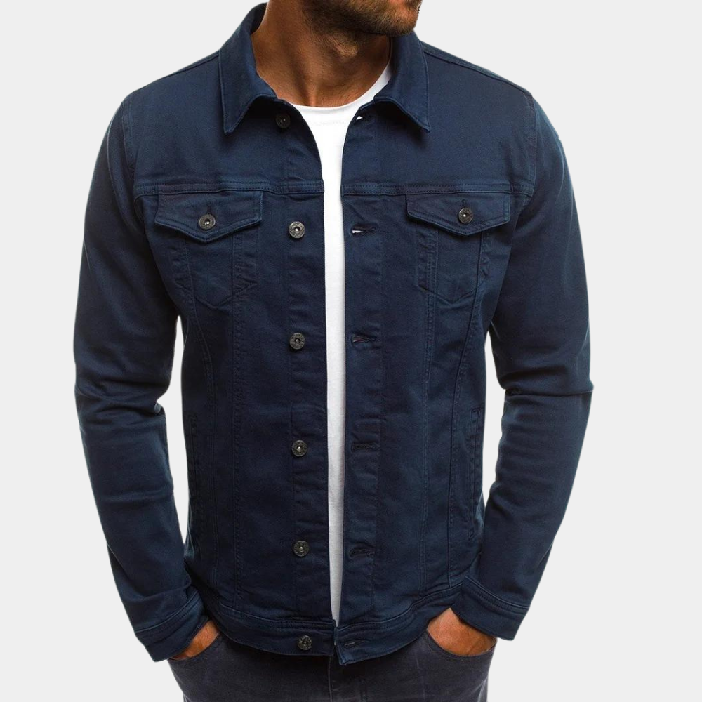 Elegant men's long sleeve shirt, ideal for dressing up or down. Wardrobe must-have.