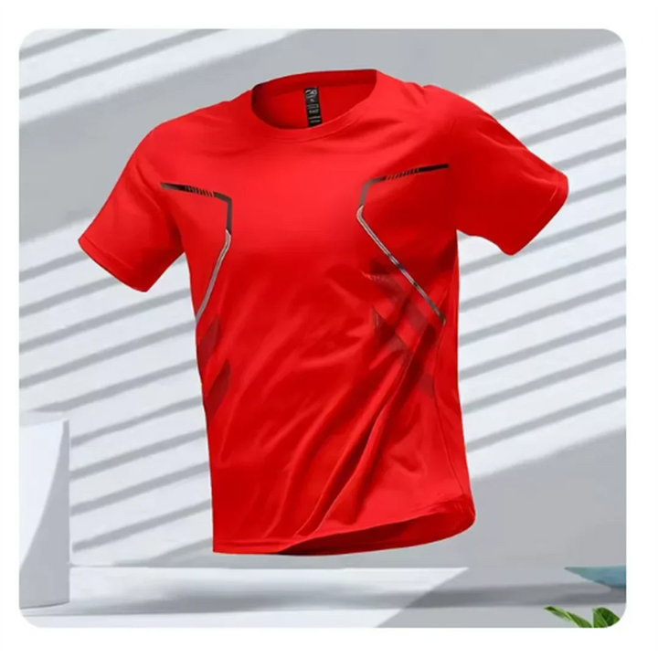 Men's Ultra-Comfort Performance T-shirt, ideal for gym, workout, and activewear. Moisture-wicking & breathable.