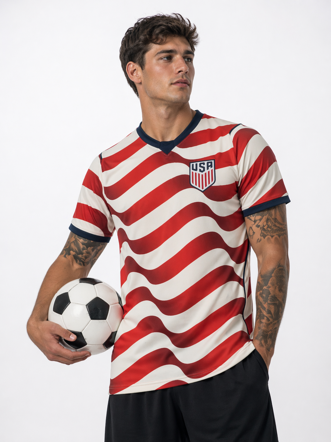 Men's USA Soccer Jersey World Cup 2026 Fan Edition - vibrant team colors