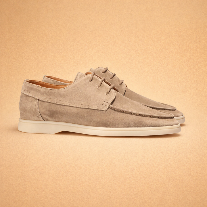 Versatile men's lace-up comfort shoes, ideal casual dress footwear for office attire or everyday stylish men's fashion.