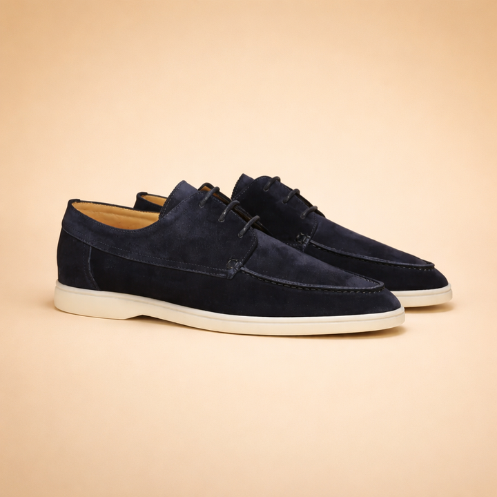 Men's everyday lace-up comfort shoes, versatile casual dress footwear for sophisticated office & stylish fashion.