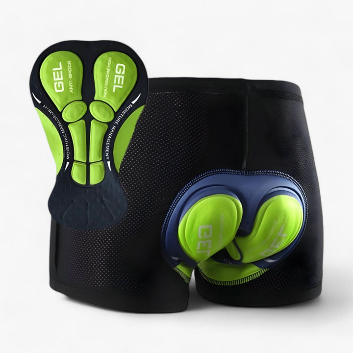 Comfortable motorcycle riding shorts for men and women with quick-dry gel padding