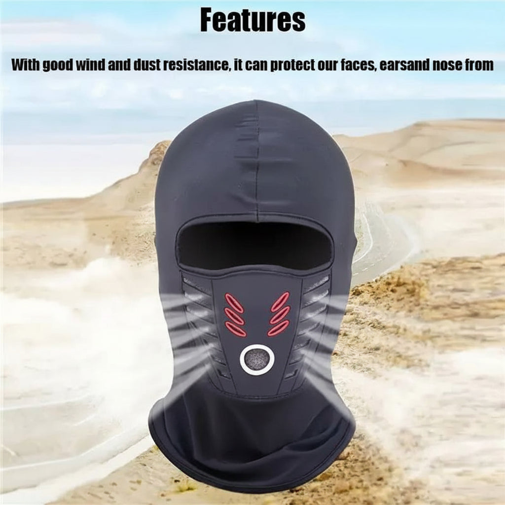 Heavy-duty outdoor gear: windproof balaclava for harsh winters