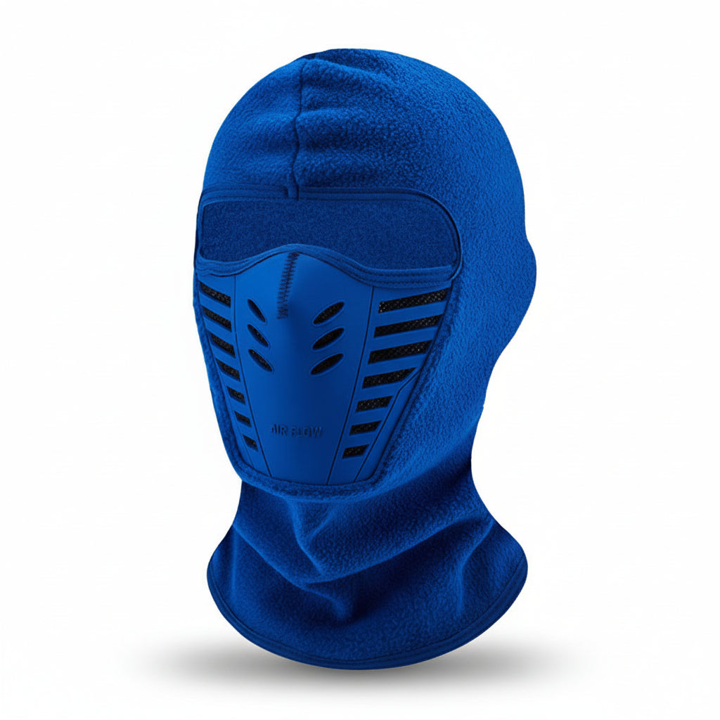 Durable ski mask offering full face coverage and thermal insulation