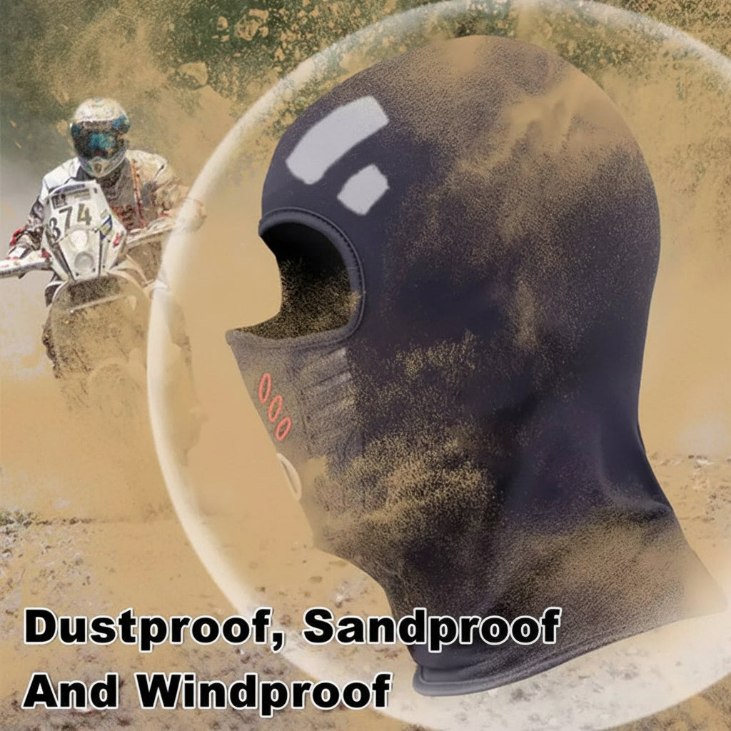 Essential hiking gear: a windproof balaclava for chilly trails