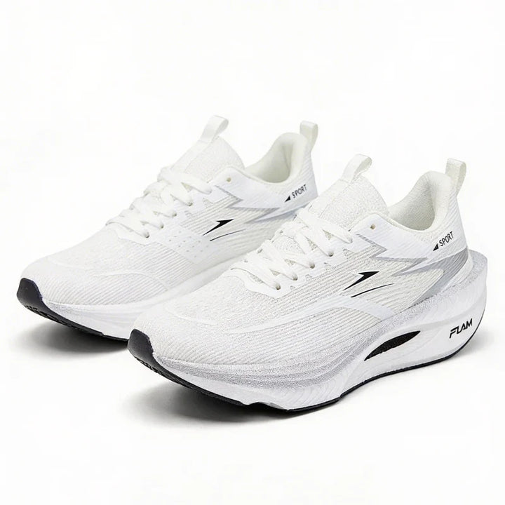 Comfortable men's performance footwear, lace-up running sneakers providing excellent support for active wear.