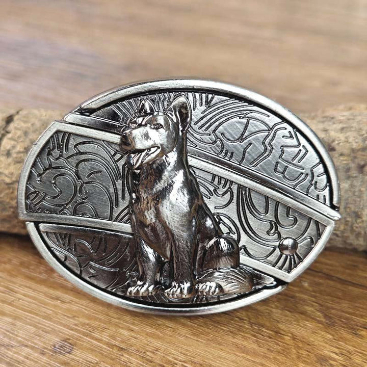 Durable men's Western belt buckle. Zinc alloy construction with a secret EDC multi-tool.