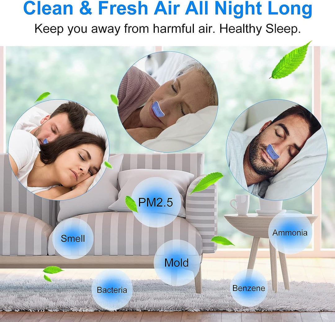 Snore Stopper Breathing Device. Small, effective anti-snoring aid for clear airways & peaceful sleep. Ideal for home & travel.