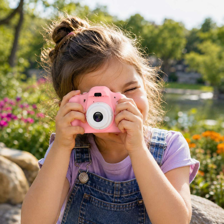 Ultra-portable digital photo camera for travel, designed to capture sharp images and video anywhere.