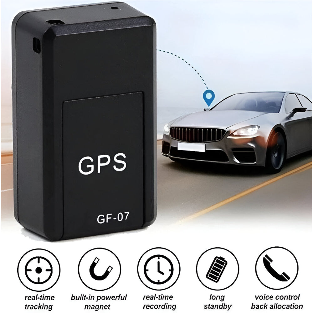 Real-time GPS locator, perfect for discreet vehicle tracking and fleet management.