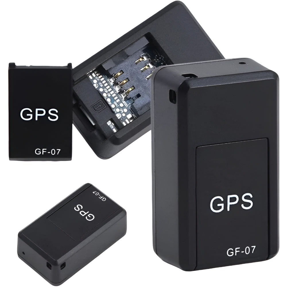 Map interface showing real-time location data from the mini magnetic GPS tracker.