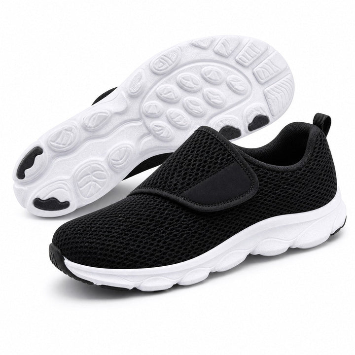 Lightweight wide fit slip-on walking shoes for women, a true comfort choice.