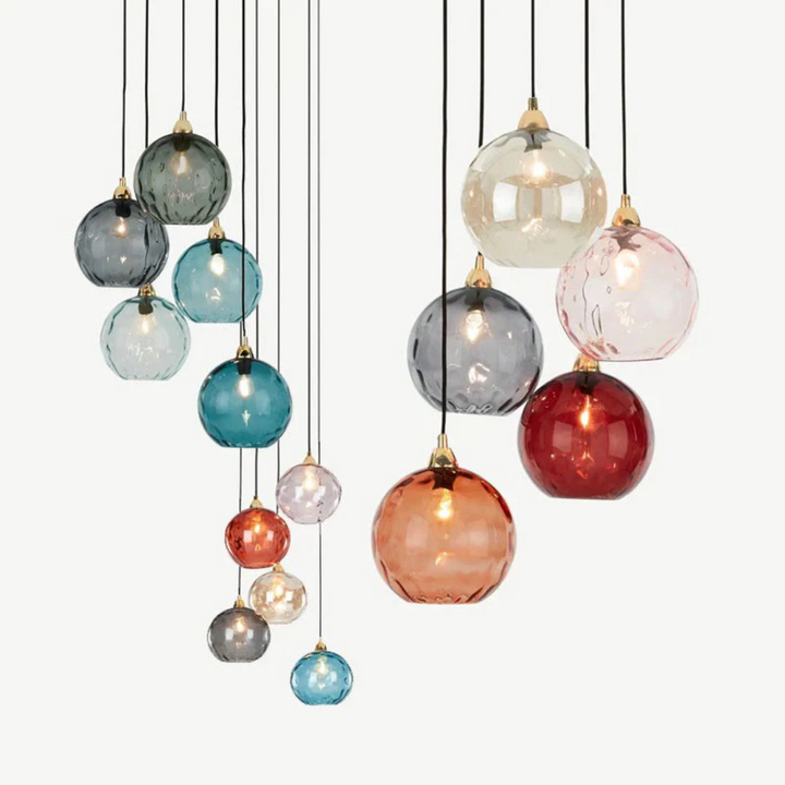 High-quality 3-lamp cluster pendant, modern LED lighting for enduring home style.