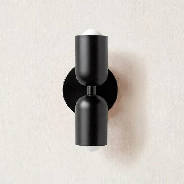 Sleek DualGlow LED wall lamp for contemporary home decor, energy-efficient.