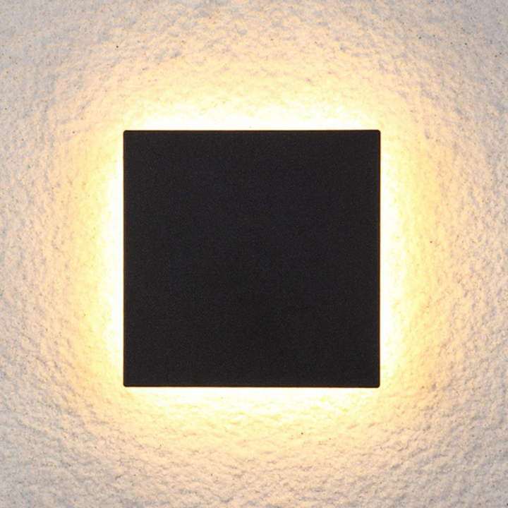 Zenith minimalist outdoor lighting, modern LED wall sconce