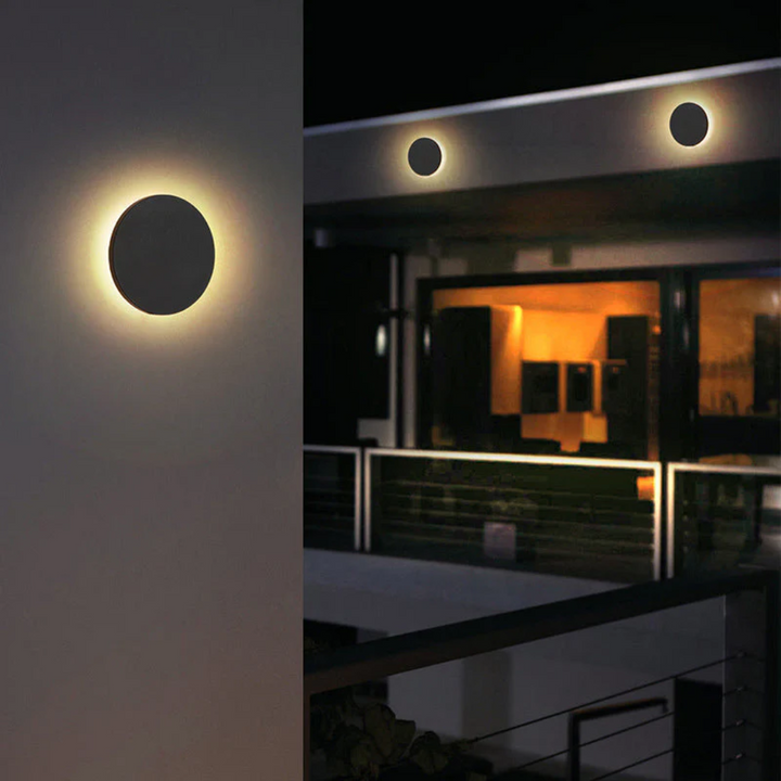 Elegant weatherproof outdoor wall lamp with modern minimalist appeal