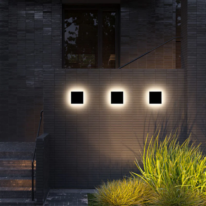 Zenith LED outdoor lamp, enhancing modern minimalist spaces
