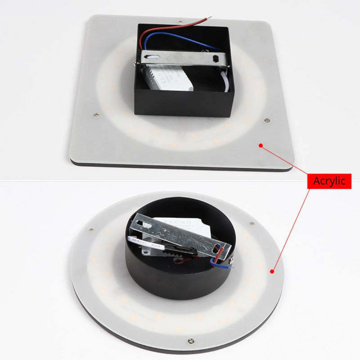Durable and energy-efficient outdoor LED wall lamp by Zenith