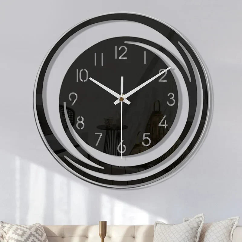 Modern minimalist wall clock, perfect for contemporary home & office decor.