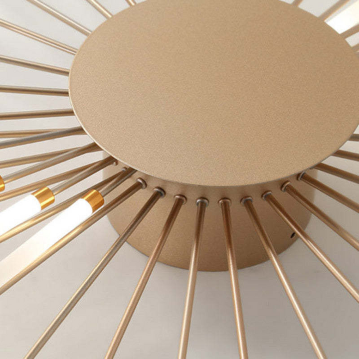 Bright universal white LED ceiling light, modern & energy-efficient for stylish home illumination.