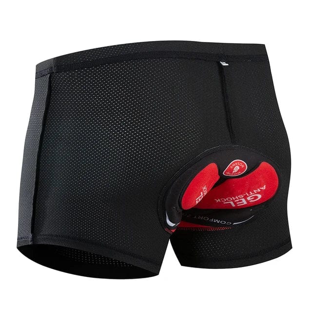 Men's padded motorcycle shorts for enhanced riding comfort, shock absorption, and long rides.