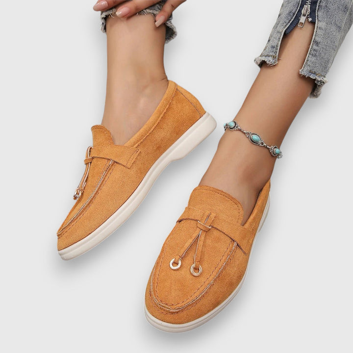 Women's Suede Tassel Loafers