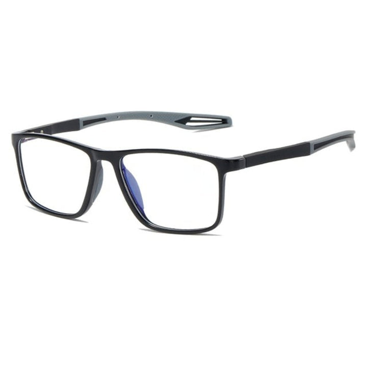 Unisex multifocal reading glasses for clear near & far vision. Lightweight polycarbonate frames.