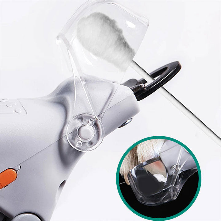 Home pet care: LED dog & cat nail clippers with quick sensor for safe, easy, and accurate paw trimming & grooming.