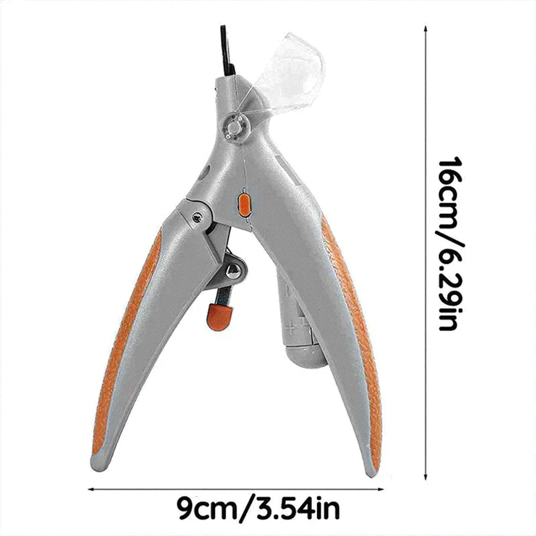 Advanced pet nail clippers for dogs & cats with LED light & quick sensor for easy, safe home grooming and paw care.
