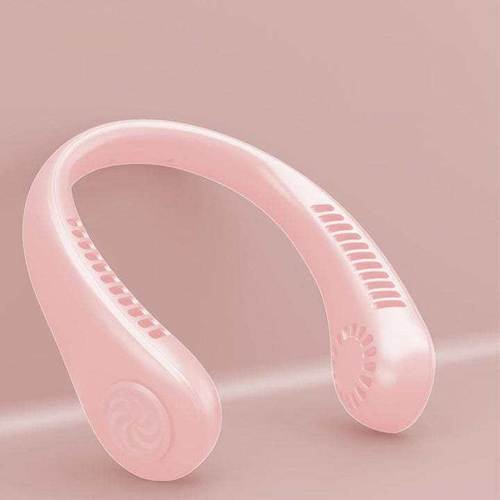 Bladeless neck fan provides comfortable, hands-free personal cooling. A must-have summer essential.