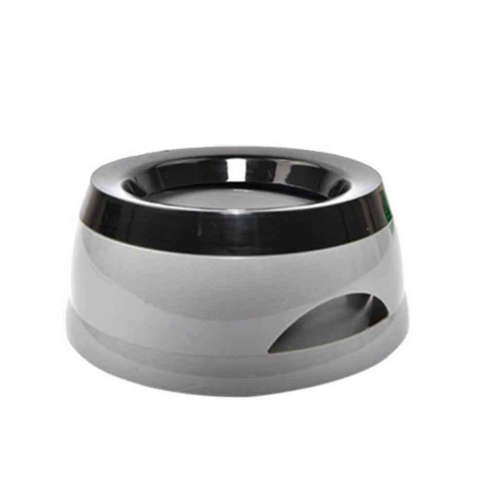 No-spill floating dog water bowl for car travel & home. Portable pet hydration solution with anti-slip design.