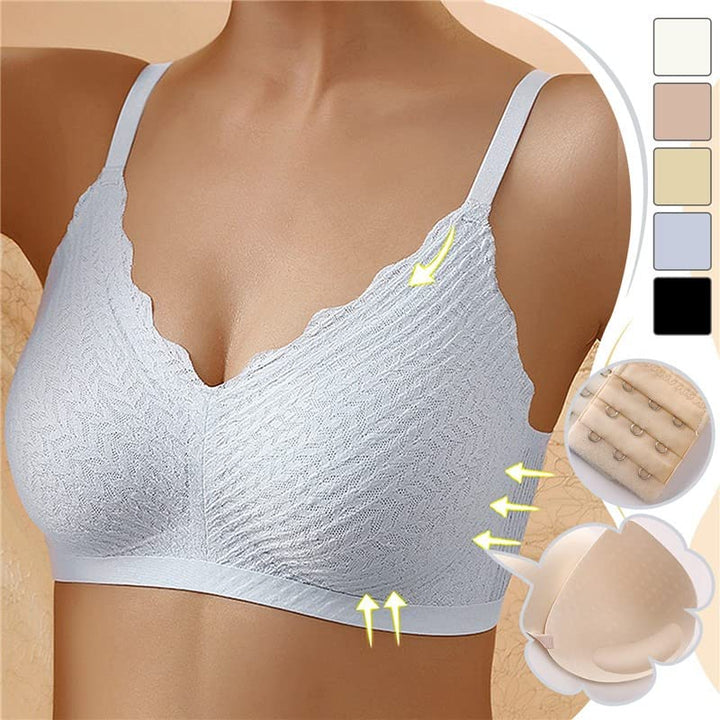 Essential women's non-padded wireless bra. Designed for comfort, natural shape, and soft everyday support.