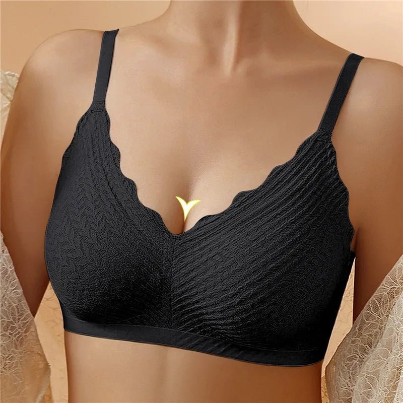 Soft wireless bra for women, non-padded, providing ultimate comfort & natural shape for everyday wear.