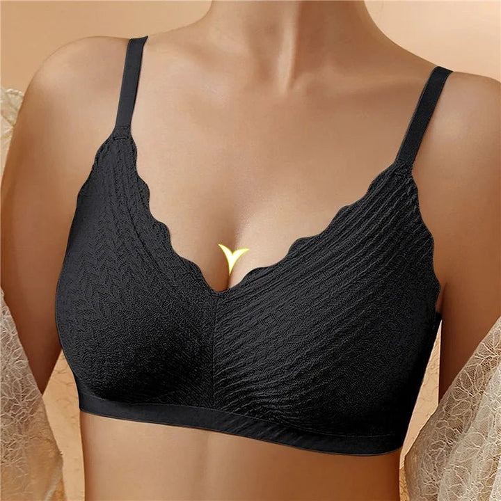 Soft wireless bra for women, non-padded, providing ultimate comfort & natural shape for everyday wear.