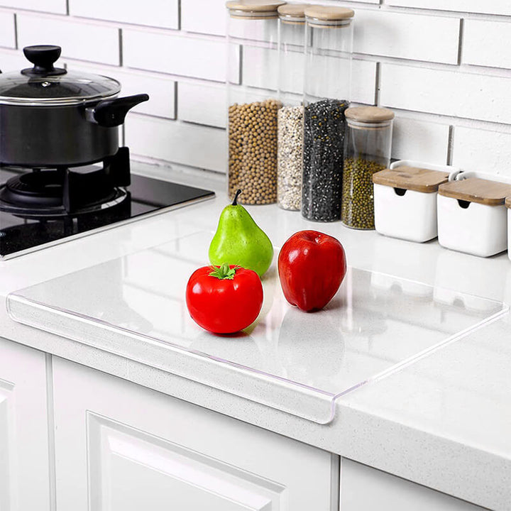 Stylish and safe non-slip acrylic cutting board for everyday use