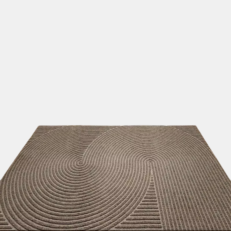 Non-slip Nordic entryway doormat. Dirt trapping floor mat for safe indoor use. Modern home essential.