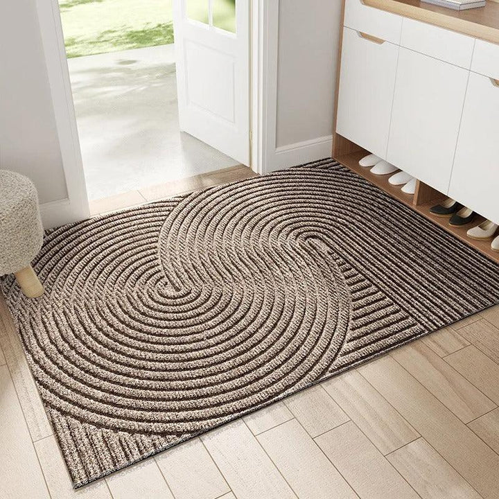 Entryway floor mat. Nordic non-slip doormat for front door, hallway, or indoor use. Dirt trapping & durable.