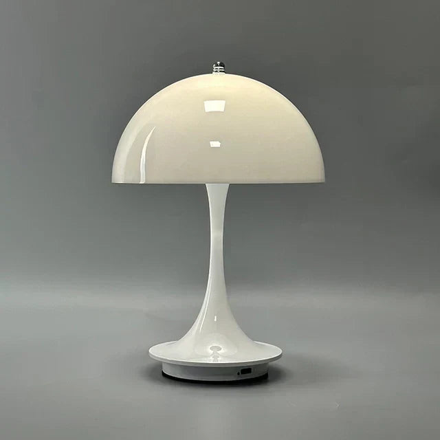 Portable dimmable LED lamp, ideal for mood lighting in any modern room.