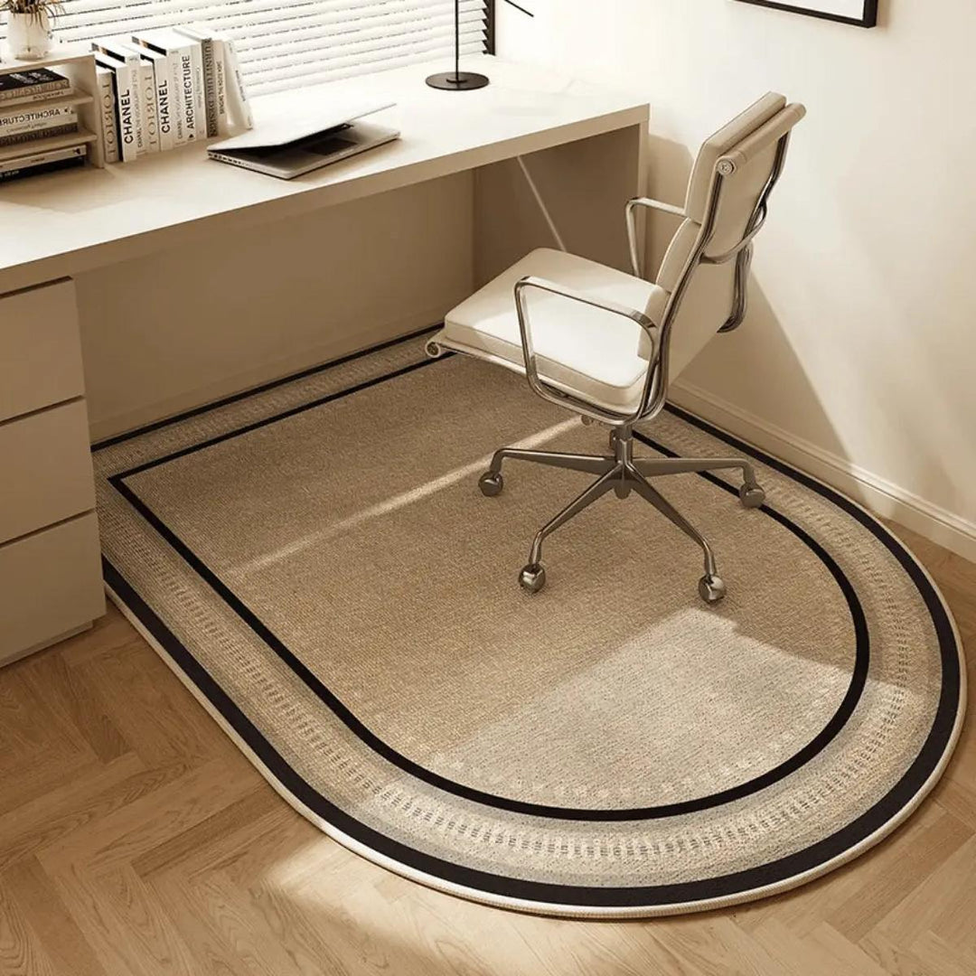 New4 brand anti-slip floor protector mat, perfect for office and gaming chairs.