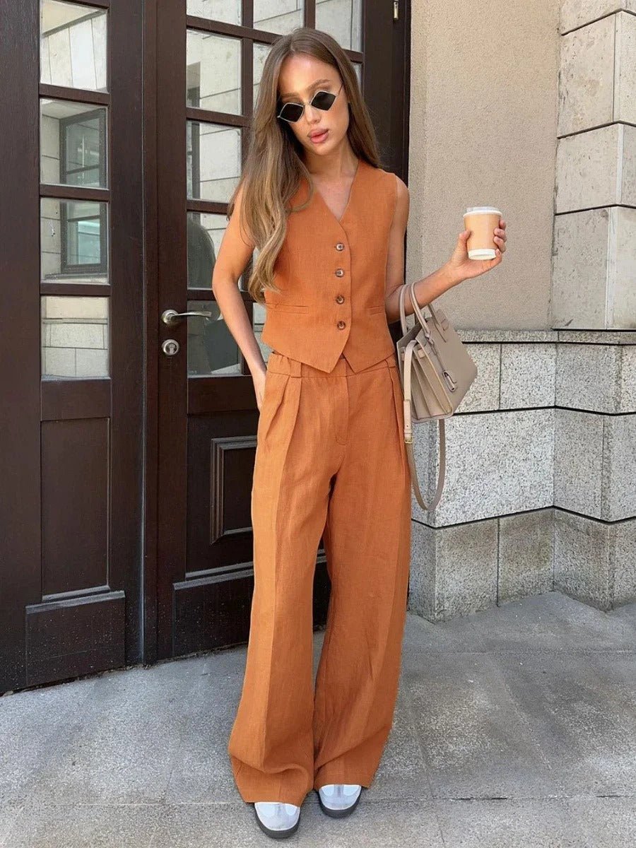 Effortless Chic Two-Piece Set | Omi™