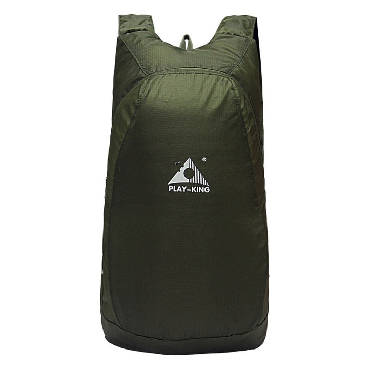Unisex foldable backpack, a versatile 20L travel bag for easy packing.