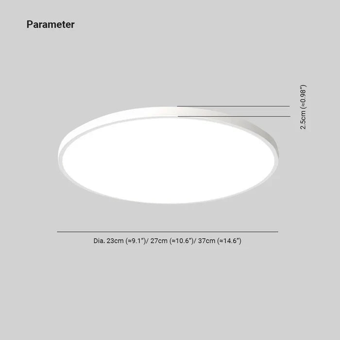 Dining room illuminated by the OrbGlow LED ceiling light, a stylish home decor piece.