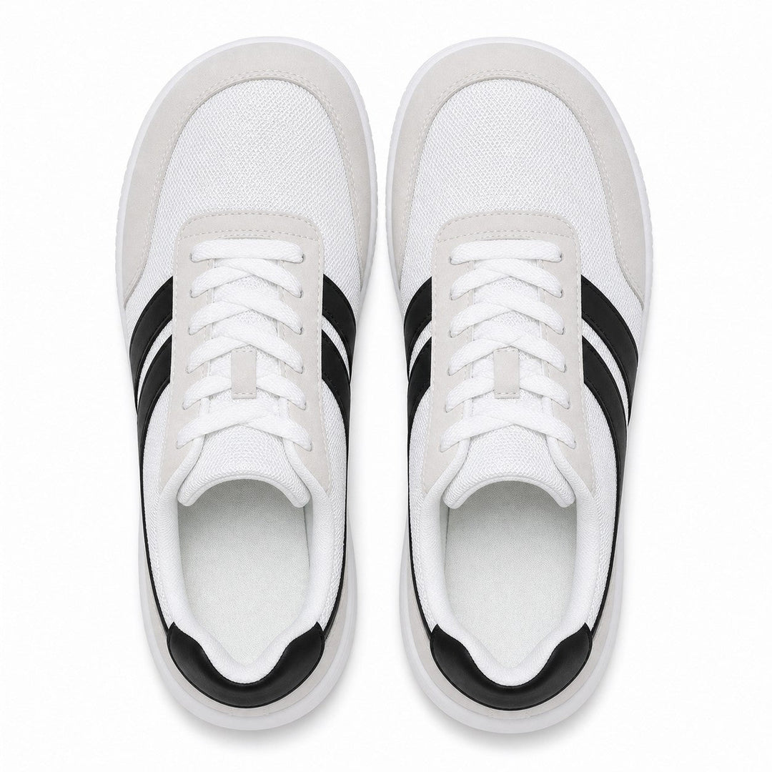 Breathable women's shoes offering comfort and support, great for everyday activities.