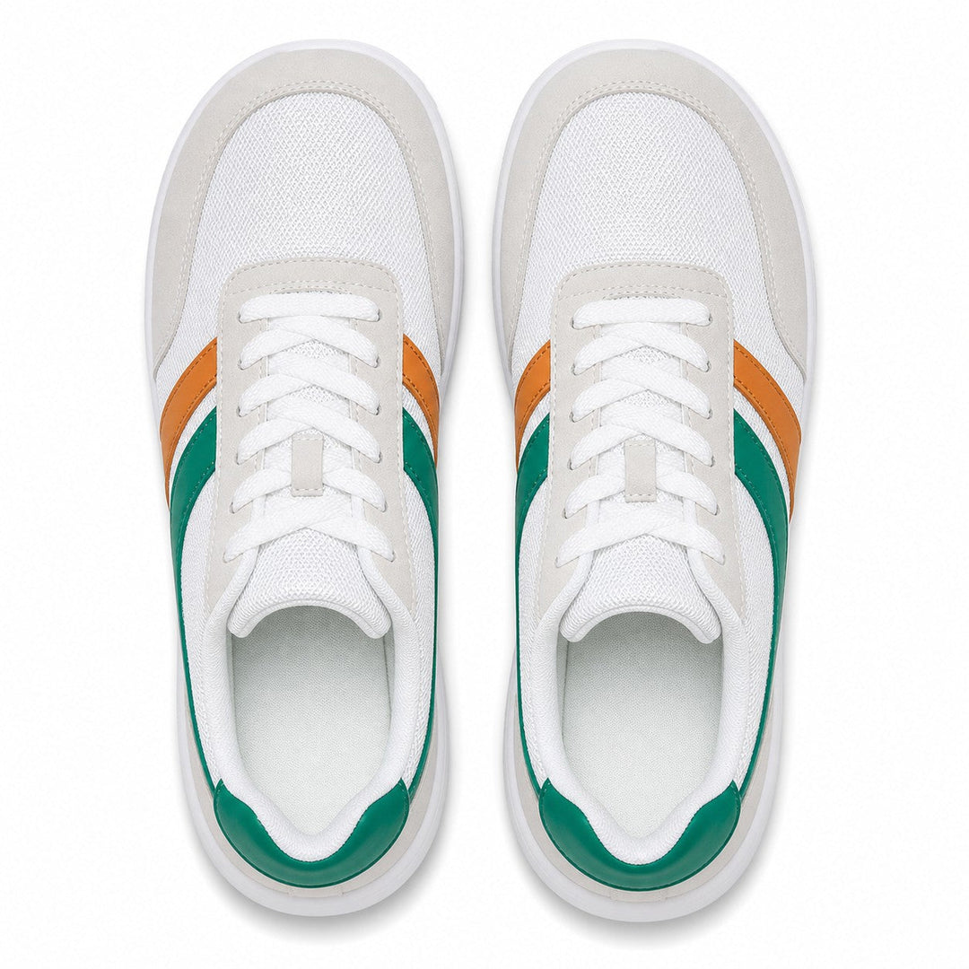 Breathable women's shoes for walking, ensuring comfort and support with a roomy toe.